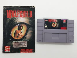 Super Nintendo SNES Wolfchild w/ Booklet VERY RARE - $90.00