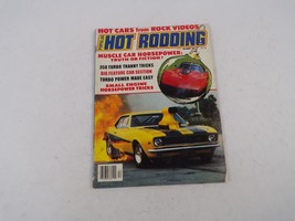 December 1984 Hot Rod Magazine Hot Cars From Rock Videos Muscle Car Horseower: - £9.56 GBP