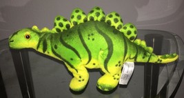 Fiesta Toys Green Stegasaurus Dinosaur Plush Stuffed 12" Long - $7.60