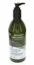 NEW Avalon Lotion Nourishing Lavender Hand and Body Lotion 12 Fluid Ounce - £14.63 GBP