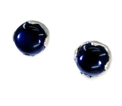 espléndido Black Onyx 925 Sterling Silver Black Earring genuino regalo al... - £22.47 GBP