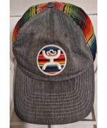 Hooey Classic Logo Rainbow Cap Hat Snapback Mesh-Beach-Cowboy-Sports-Boho - $14.55