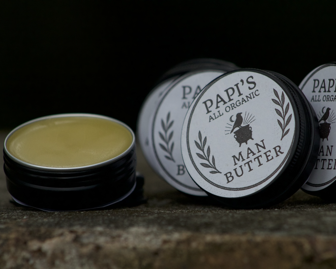 Organic Face &amp; Hand Butter | Soothing, Moisturizing I Man Butter - 1oz tin - $20.00