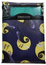 Disney Vinyl Tablecloth The Nightmare Before Christmas 60x102” Blue New - $13.85