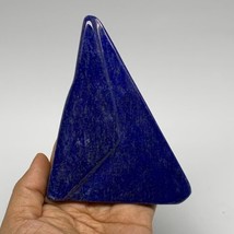 0.67 lbs, 5.2&quot;x3.7&quot;x0.7&quot;, Natural Freeform Lapis Lazuli from Afghanistan... - £71.79 GBP