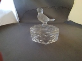 Hofbauer Crystal Byrdes Bird Cage Base frosted bird - $13.69 CAD
