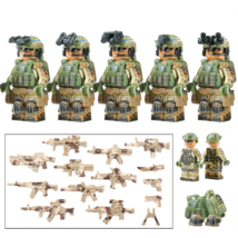 5pcs  Modern US Armed Forces Delta Force Minifigures Weapons Accessories - £19.10 GBP