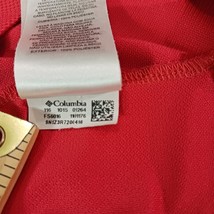 Columbia FS6016 Men's Omni Shade Short Sleeve Red Polo Shirt Size Large Chest 59 image 7