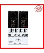 Ultra-DI DI20 Active 2-Channel DI-Box with Metal Housing &amp; Phantom Power... - $844.17 MXN