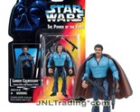 Year 1995 Star Wars The Power of the Force Figure LANDO CALRISSIAN with ... - £23.50 GBP