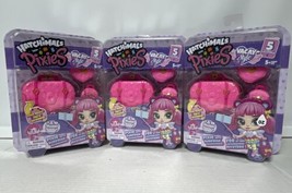 Hatchimals Pixies Vacay Style Pink Passport 2.5&quot; Pixie w/ Surprise Accessories!3 - £14.01 GBP