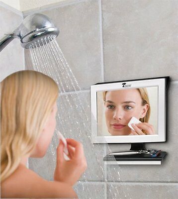 Pivoting LED Fogless Shower Mirror, Bath, Razor, Shave, Bath Room, Water - $59.49