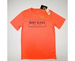 Body Glove Mens Swim T-Shirt Size M Neon Orange Polyester 50+UPF QD2 - $17.81
