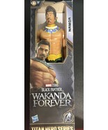 Black Panther Wakanda Forever Namor Marvel Titan Hero Series 12&quot; Action ... - £5.77 GBP