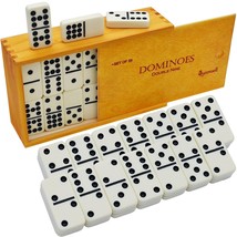 Dominoes Set For Adults For Families And Kids Ages 9 And Up - Double Nin... - £38.36 GBP
