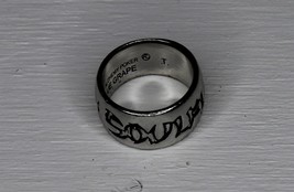 Soulfly Ring Size 9.5 Vintage 2003 Alchemy Poker English Pewter - $46.27