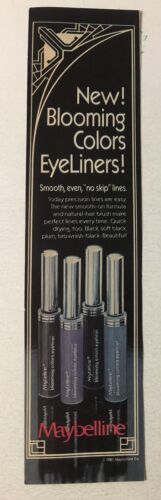 1981 Maybelline Eyeliner Vintage Print Ad pa23 - $7.91