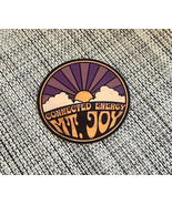 Mt. Joy Connected Energy Purple Yellow Sun Clouds Retro Vinyl Sticker - $3.43