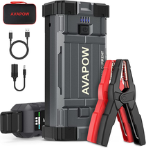 3000A Peak,Portable Jumpstart Starters for up to 8L Gas 8L Diesel Engine with B - £112.28 GBP