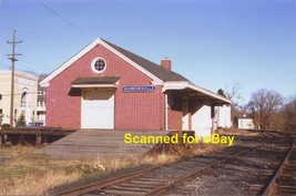 Schwenksville Montgomery Co. PA Reading RDG Station 4 x 6 Color Photo 1966 - $237.75 MXN