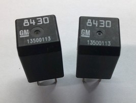 GM  RELAY  SET 13500113  8430 TESTED 1 YEAR WARRANTY    GM6 - $238.32 MXN