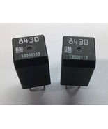 GM  RELAY  SET 13500113  8430 TESTED 1 YEAR WARRANTY    GM6 - $241.51 MXN