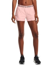 Under Armour Womens Activewear Logo Waistband Play Up Shorts Pink Size M... - $40.00