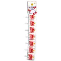 FRIGEO Ahoj Lollies pressed Sugar: CHERRY 5pc.-Made in Germany FREE SHIP... - £6.19 GBP