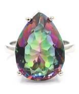 Fire Rainbow Mystic Topaz Gift For Woman&#39;s Dail - £16.64 GBP+