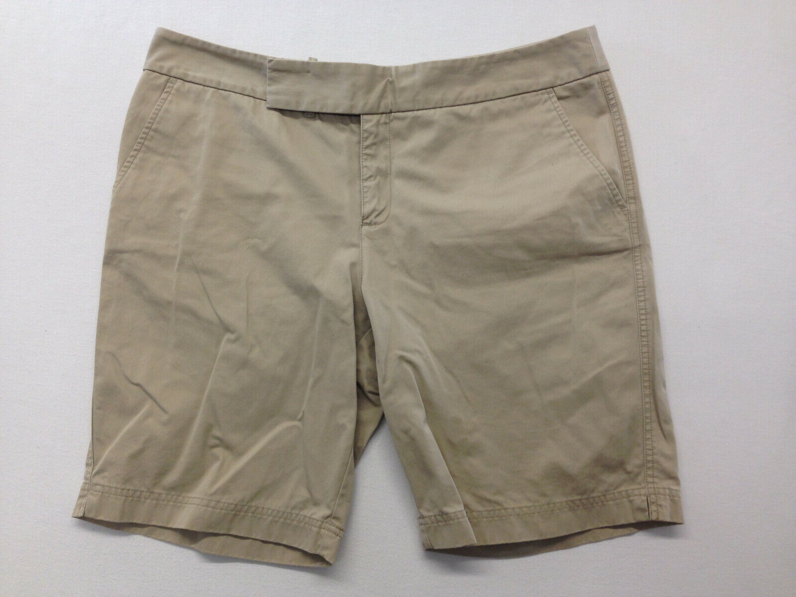 Eddie Bauer Women&#39;s Vashon Fit Tan Size 14 Walking Shorts - $7.92
