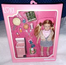 Lori by Our Generation Dafina 6&quot; Doll &amp; Pet Play Set New Includes Her Yorkie Pup - £20.68 GBP