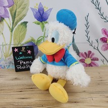 Hong Kong Disneyland Resort Donald Duck Plush 14“ Disney Soft Toy Stuffed Animal - £11.02 GBP