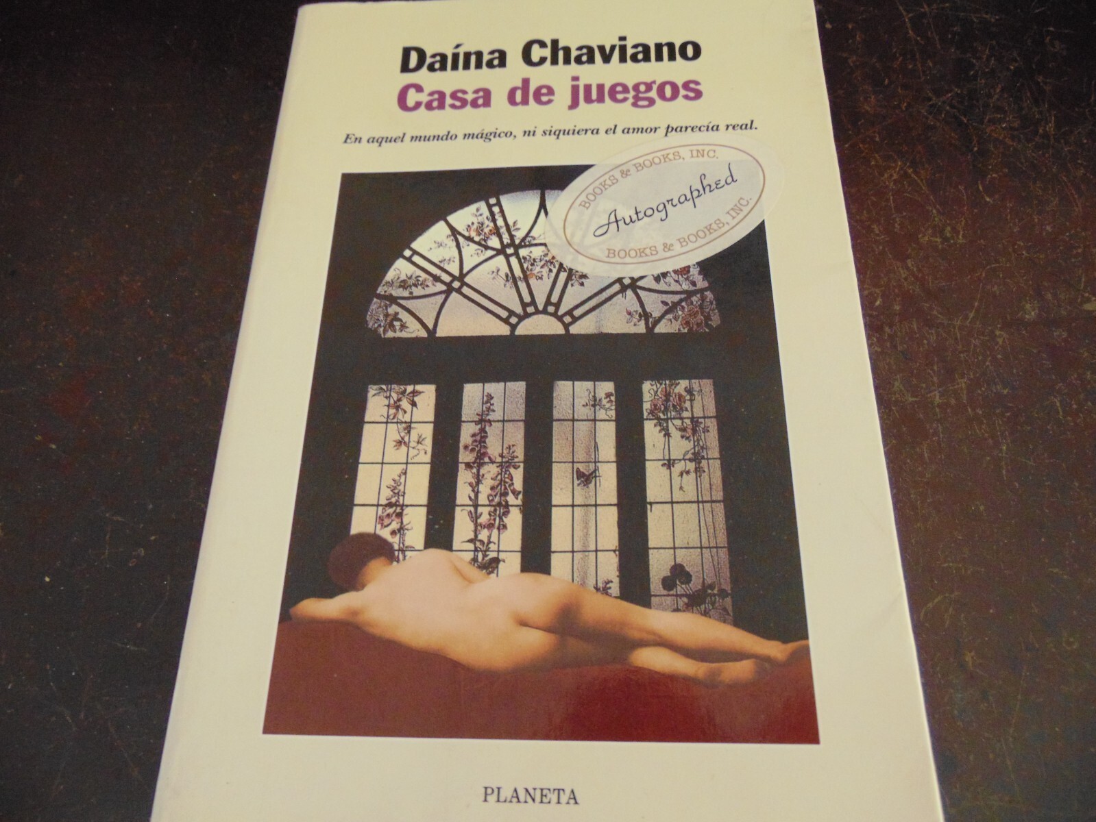 Casa de Juegos Hardcover Daina Chaviano SIGNED BY AUTHOR. FREE SHIPPING - $10.55