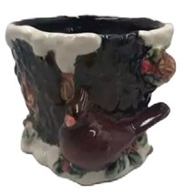 Vintage Tii Collections Ceramic Cardinal Planter Bird Collectible Tabletop Décor - $29.68