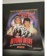 Vintage 1983 Siegfried &amp; Roy: Beyond Belief - An Amazing Spectacle - Fro... - £13.66 GBP