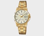 CASIO Original Quartz Woman&#39;s Wrist Watch LTP-V004G-9B - £38.97 GBP