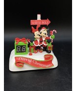 Gemmy DISNEY Mickey Minnie Mouse Talking Christmas Countdown Calendar Ho... - £27.88 GBP