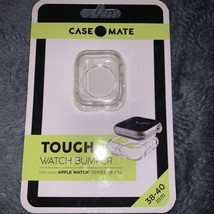 Case-Mate Tough Watch Bumper38-40mm for Apple Watch Series 1-6/SE Clear - £11.95 GBP