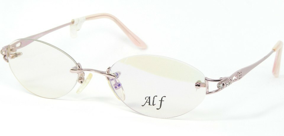 Alf EYEWEAR A301 C2 LIGHT LILAC EYEGLASSES GLASSES RIMLESS 51-18-137mm G... - $56.91