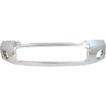 Front Bumper Cover For 2007-2013 Toyota Tundra Chrome With Park Aid Holes Steel - $674.93