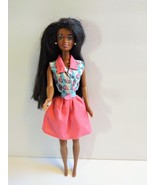 Vtg Cut N Style African American Black Barbie Doll Twist N Turn 90&#39;s Wat... - £38.10 GBP