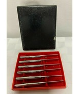 Vintage Shafford 6 Stainless Steel Sugar Cane Spreaders Japan - $17.30