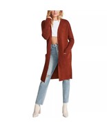 BB Dakota Steve Madden Women&#39;s M What&#39;s the Stitch Knit Long Cardigan Sw... - $541.09 MXN