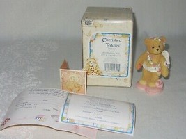 Cherished Teddies 103640 Love Girl Standing Bow Arrow Valentine 1994 Numbered - £19.04 GBP