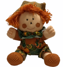 Scarecrow Plush Halloween Decor Fall Thanksgiving Collectible Joy Limited - £14.57 GBP