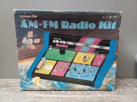 Radio Shack Science Fair AM-FM Radio Kit Cat. No. 28-175 Vintage - $24.01