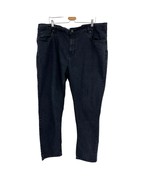 Alexander Julian colours jeans 44 x 32 black skinny stretch denim mens  - £24.85 GBP