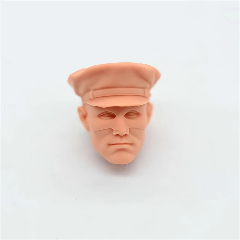 1/12 Scale SuperStar With Hat Bruce Lee Head Sculpt Unpainted Fit 6&quot; ML SHF - £20.65 GBP