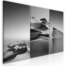 Tiptophomedecor Stretched Canvas Nordic Art - Desert Landscape - Stretched & Fra - £78.55 GBP+