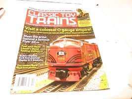 CLASSIC TOY TRAINS MAGAZINE - OCT. 2014- GOOD - CREASED - W15 - $44.28 MXN